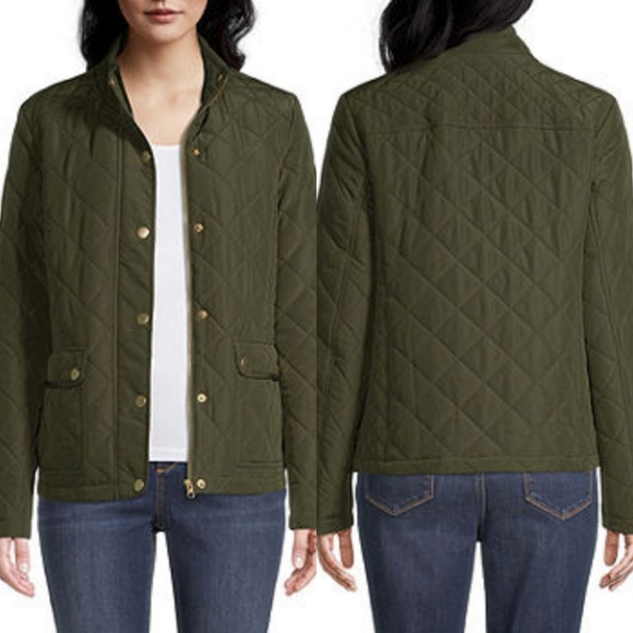 St. John's Bay Jackets & Coats St John Bay Womens Quilted Jacket